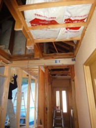 2世帯住宅に階段を新設 2世帯住宅に階段を新設